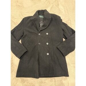 Women's Size 40R Polo Ralph Lauren Coat - Black